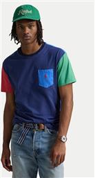 T-SHIRT 710852665008 ΣΚΟΥΡΟ ΜΠΛΕ CLASSIC FIT POLO RALPH LAUREN