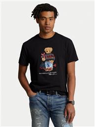 T-SHIRT 710854497027 ΜΑΥΡΟ REGULAR FIT POLO RALPH LAUREN