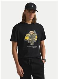 T-SHIRT 710854497043 ΜΑΥΡΟ REGULAR FIT POLO RALPH LAUREN