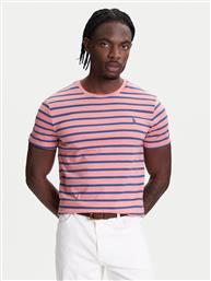 T-SHIRT 710938134010 ΚΟΚΚΙΝΟ CUSTOM SLIM FIT POLO RALPH LAUREN