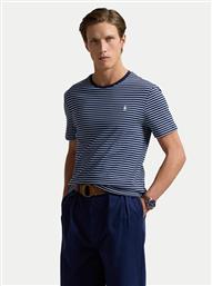 T-SHIRT 710961128003 ΣΚΟΥΡΟ ΜΠΛΕ CUSTOM FIT POLO RALPH LAUREN