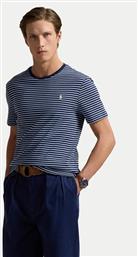 T-SHIRT 710961128003 ΣΚΟΥΡΟ ΜΠΛΕ CUSTOM FIT POLO RALPH LAUREN