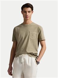 T-SHIRT 710969628006 ΧΑΚΙ CUSTOM SLIM FIT POLO RALPH LAUREN