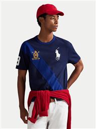 T-SHIRT 710981767003 ΣΚΟΥΡΟ ΜΠΛΕ REGULAR FIT POLO RALPH LAUREN