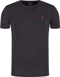 T-SHIRT BSR 710680785 ΜΑΥΡΟ CUSTOM SLIM FIT POLO RALPH LAUREN