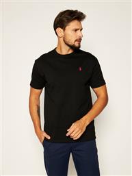 T-SHIRT CLASSICS 710811284001 ΜΑΥΡΟ REGULAR FIT POLO RALPH LAUREN