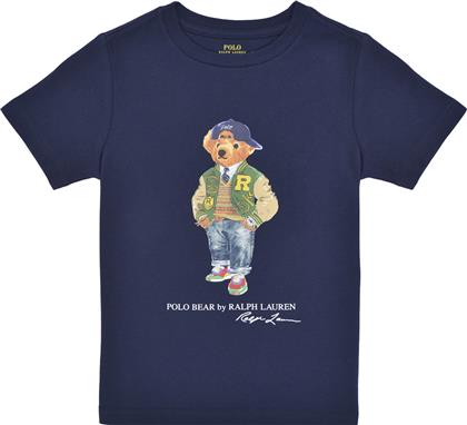 T-SHIRT ΜΕ ΚΟΝΤΑ ΜΑΝΙΚΙΑ SS CN-KNIT SHIRTS-T-SHIRT POLO RALPH LAUREN