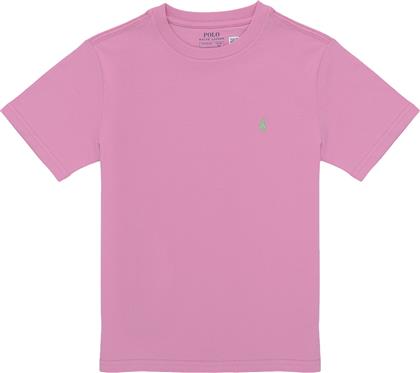 T-SHIRT ΜΕ ΚΟΝΤΑ ΜΑΝΙΚΙΑ SS CN-TOPS-T-SHIRT POLO RALPH LAUREN