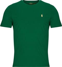 T-SHIRT ΜΕ ΚΟΝΤΑ ΜΑΝΙΚΙΑ T-SHIRT AJUSTE EN COTON POLO RALPH LAUREN