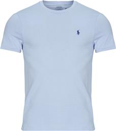 T-SHIRT ΜΕ ΚΟΝΤΑ ΜΑΝΙΚΙΑ T-SHIRT AJUSTE EN COTON POLO RALPH LAUREN
