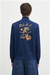 ΒΑΜΒΑΚΕΡΗ ΜΠΛΟΥΖΑ LONG SLEEVE SWEATSHIRT ΧΡΩΜΑ: ΜΠΛΕ, 710970280 POLO RALPH LAUREN