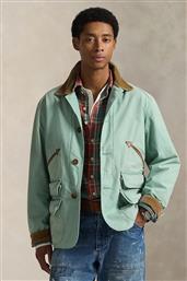 ΒΑΜΒΑΚΕΡΟ ΜΠΟΥΦΑΝ ΧΡΩΜΑ: ΠΡΑΣΙΝΟ, 710P02026 POLO RALPH LAUREN