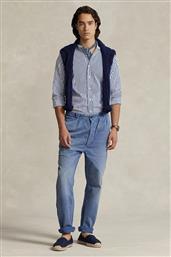 ΒΑΜΒΑΚΕΡΟ ΠΑΝΤΕΛΟΝΙ PANT ΧΡΩΜΑ: ΜΠΛΕ, 710923848 POLO RALPH LAUREN