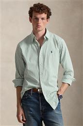 ΒΑΜΒΑΚΕΡΟ ΠΟΥΚΑΜΙΣΟ ΑΝΔΡΙΚΑ, ΧΡΩΜΑ: ΠΡΑΣΙΝΟ, 710P07019 POLO RALPH LAUREN