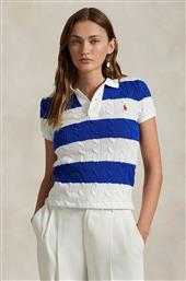 ΒΑΜΒΑΚΕΡΟ ΠΟΥΛΟΒΕΡ ΧΡΩΜΑ: ΑΣΠΡΟ, 211943043 POLO RALPH LAUREN