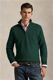 ΒΑΜΒΑΚΕΡΟ ΠΟΥΛΟΒΕΡ LS HZ LONG SLEEVE ΧΡΩΜΑ: ΜΑΥΡΟ, 710932304 POLO RALPH LAUREN
