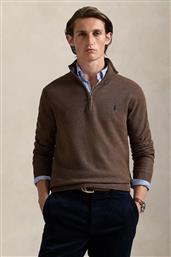 ΒΑΜΒΑΚΕΡΟ ΠΟΥΛΟΒΕΡ LS HZ LONG SLEEVE ΧΡΩΜΑ: ΜΑΥΡΟ, 710932304 POLO RALPH LAUREN