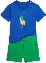 ΒΡΕΦΙΚΟ SET ΜΠΛΟΥΖΑ + ΣΟΡΤΣ - SET POLO RALPH LAUREN