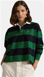 CLASSICS ΓΥΝΑΙΚΕΙΑ ΜΠΛΟΥΖΑ ΜΑΚΡΥ ΜΑΝΙΚΙ (9000195897-80174) POLO RALPH LAUREN