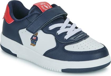 XΑΜΗΛΑ SNEAKERS MASTERS COURT BEAR PS POLO RALPH LAUREN από το SPARTOO