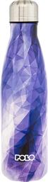 ΘΕΡΜΟΣ ΑΝΟΞΕΙΔΩΤΟ SHAPES ΜΠΛΕ 500ML POLO