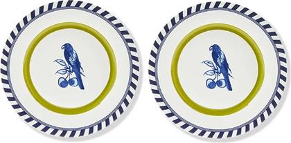 ΣΕΤ ΠΙΑΤΩΝ BIRD PATTERNED 27 CM 2-PACK ΧΡΩΜΑ: ΠΟΛΥΧΡΩΜΟ POLS POTTEN