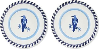 ΣΕΤ ΠΙΑΤΩΝ BIRD PATTERNED 27 CM 2-PACK ΧΡΩΜΑ: ΠΟΛΥΧΡΩΜΟ POLS POTTEN
