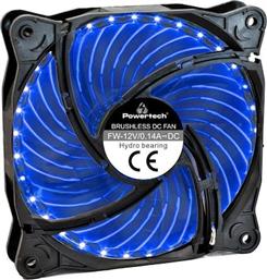 CASE FAN PT-907 120MM ΜΕ ΜΟΝΟΧΡΩΜΟ LED ΦΩΤΙΣΜΟ POWERTECH