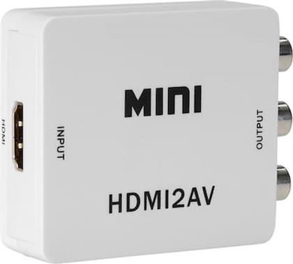 HD VIDEO CONVERTER CAB-H082 ΑΠΟ HDMI ΣΕ 3X RCA, FULL HD POWERTECH