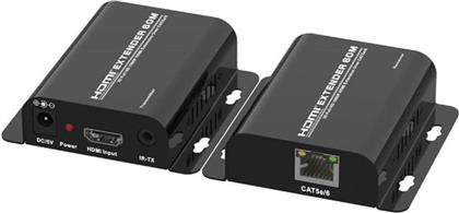 HDMI VIDEO EXTENDER CAB-H148 CAT5E/6 FHD 60M POWERTECH