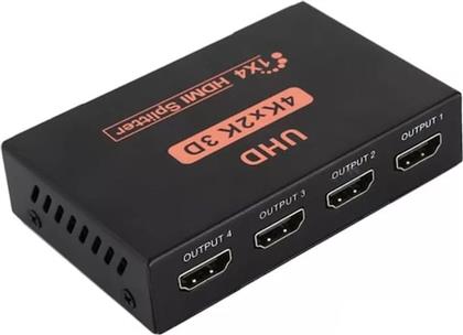 SPLITTER HDMI ΣΕ 4X HDMI PTH-048, 4K 3D, ΜΑΥΡΟ PTH-048 37379 POWERTECH από το PUBLIC