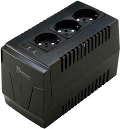 UPS PT-AVR-1500 COMPACT 1500VA ΜΑΥΡΟ POWERTECH