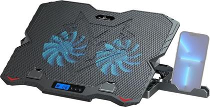 ΒΑΣΗ LAPTOP COOLER PT-1346 15.6 - ΜΑΥΡΟ POWERTECH