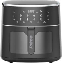 PRAF-40459 ΜΕ ΑΠΟΣΠΩΜΕΝΟ ΚΑΔΟ 1800 W 8 L ΜΑΥΡΟ ΦΡΙΤΕΖΑ ΑΕΡΟΣ PRIMO