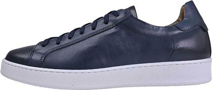 ΑΝΔΡΙΚΑ ΔΕΡΜΑΤΙΝΑ SNEAKERS ''LOW TOP'' - 13795118 ΜΠΛΕ ΣΚΟΥΡΟ PRINCE OLIVER