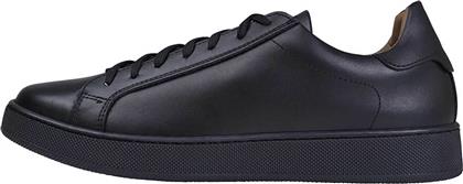 ΑΝΔΡΙΚΑ ΔΕΡΜΑΤΙΝΑ SNEAKERS ''LOW TOP'' - 13795118 ΜΑΥΡΟ PRINCE OLIVER