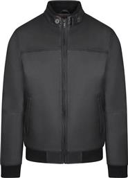 ΑΝΔΡΙΚΟ ΔΕΡΜΑΤΙΝΟ BOMBER JACKET MODERN FIT - 16997036 ΚΑΦΕ PRINCE OLIVER