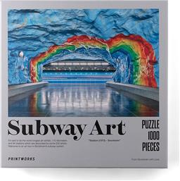 ΠΑΖΛ SUBWAY ART RAINBOW 1000 ELEMENTóW PRINTWORKS