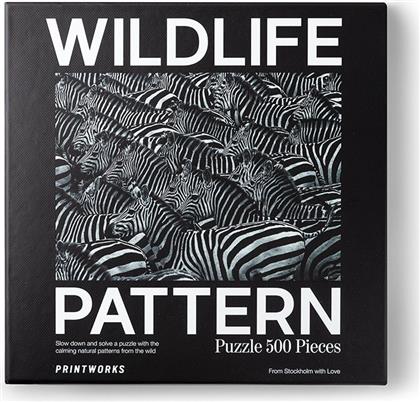 ΠΑΖΛ WILDLIFE ZEBRA 500 ELEMENTóW PRINTWORKS