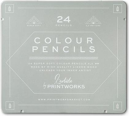 ΣΕΤ ΚΗΡΟΜΠΟΓΙΕΣ ΣΕ ΘΗΚΗ (24-PACK) PRINTWORKS