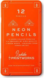 ΣΕΤ ΚΗΡΟΜΠΟΓΙΕΣ ΣΕ ΘΗΚΗ NEON 12-PACK PRINTWORKS