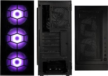 ΚΟΥΤΙ DESKTOP KOLINK OBSERVATORY HF PLUS GLASS ARGB MIDI TOWER - ΜΑΥΡΟ PRO GAMERSWARE