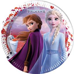 ΠΙΑΤΑ ΧΑΡΤΙΝΑ ΜΕΓΑΛΑ 23CM FROZEN 2 (8ΤΕΜ) PROCOS