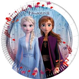 ΠΙΑΤΑ ΧΑΡΤΙΝΑ ΜΕΣΑΙΑ 20CM FROZEN 2 (8ΤΕΜ) PROCOS