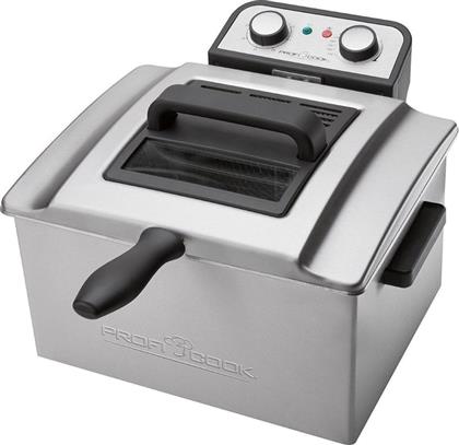 PC-FR 1038 3000 W 5 L ΑΣΗΜΙ ΦΡΙΤΕΖΑ ΛΑΔΙΟΥ PROFI COOK