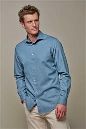 ΑΝΔΡΙΚΟ DENIM ΠΟΥΚΑΜΙΣΟ SLIM FIT - PPWH30050A DENIM BLUE PROFUOMO