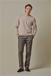 ΑΝΔΡΙΚΟ ΠΑΝΤΕΛΟΝΙ FLANNEL REGULAR FIT - PPWQ30009A ΚΑΦΕ PROFUOMO