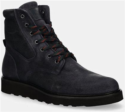 ΠΑΠΟΥΤΣΙΑ NUBUCK BUCK ΧΡΩΜΑ: ΝΑΥΤΙΚΟ ΜΠΛΕ, M2S.BUC02.NSUE PS PAUL SMITH