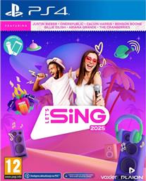 PS4 LETS SING 2025