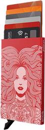 ΚΑΡΤΟΘΗΚΗ ZEN CARDS 191510811 RED THE MERMAID ΚΟΚΚΙΝΟ PULARYS